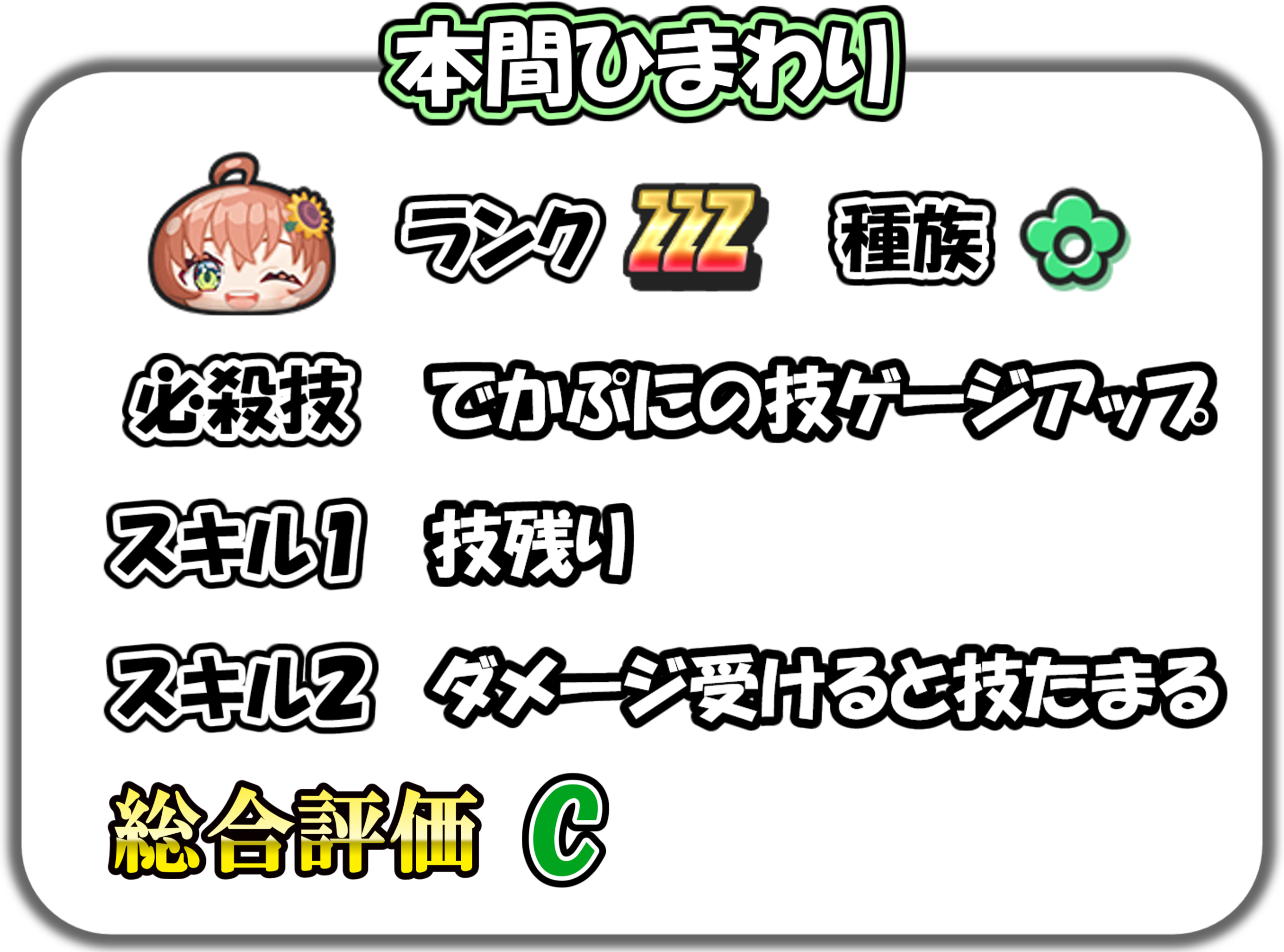 本間ひまわりの解説