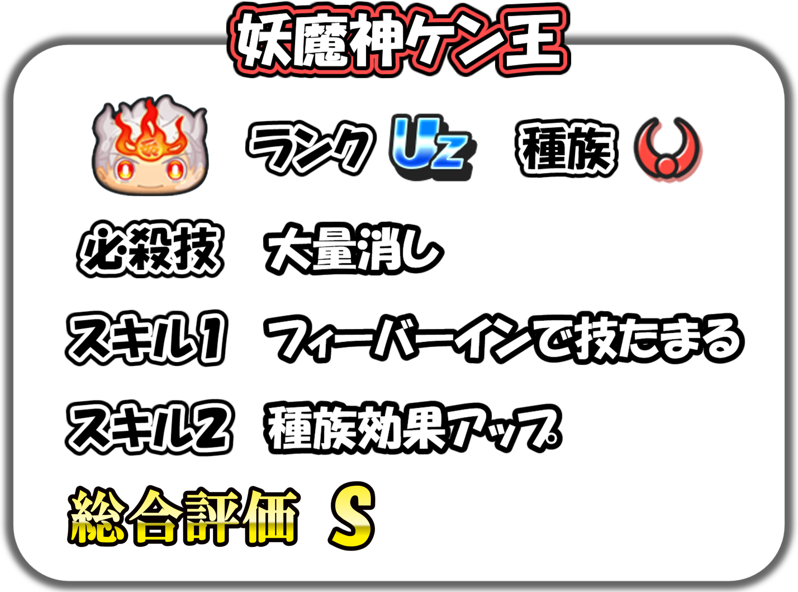 妖魔神ケン王の解説
