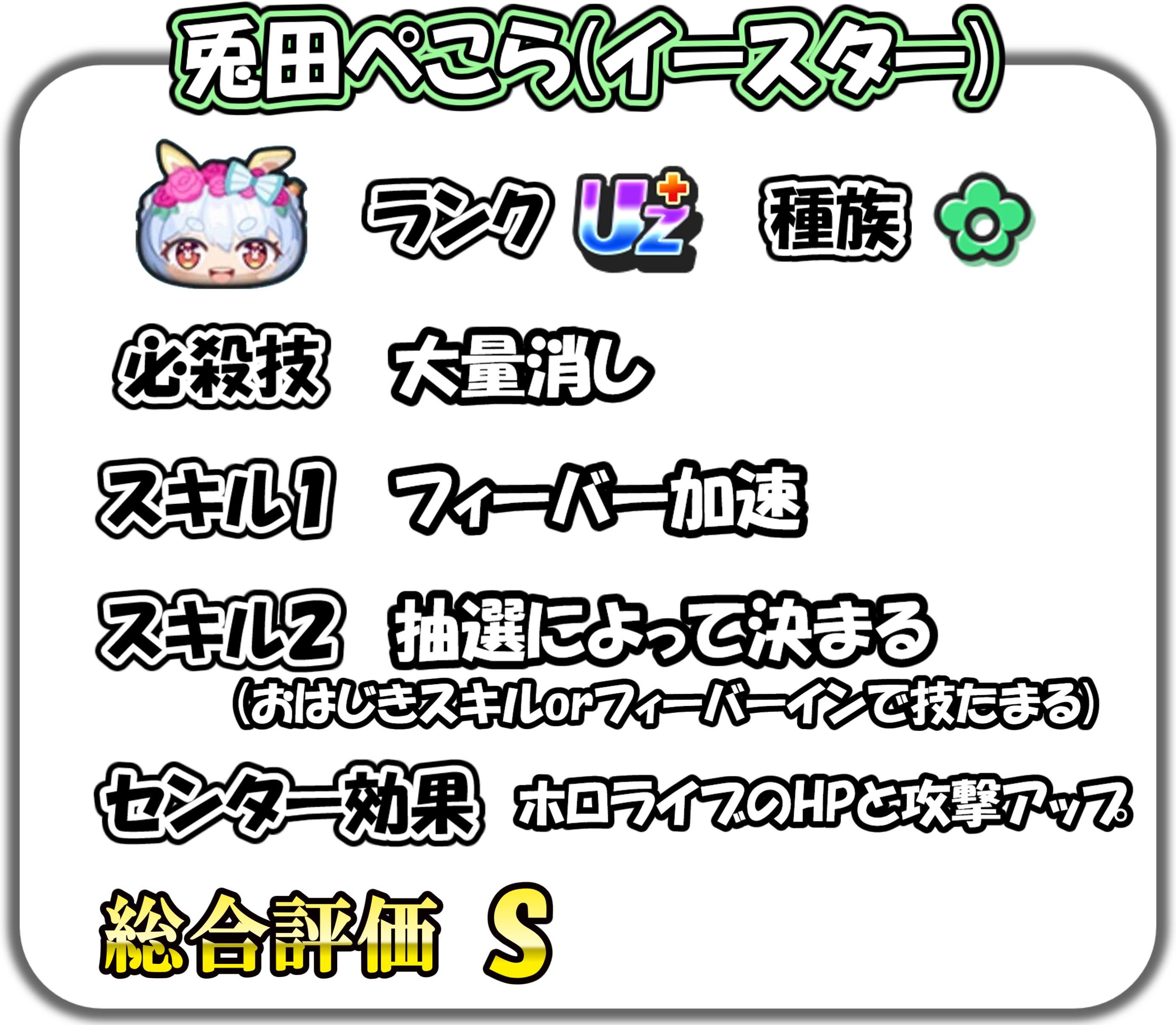 兎田ぺこら(イースター)の解説