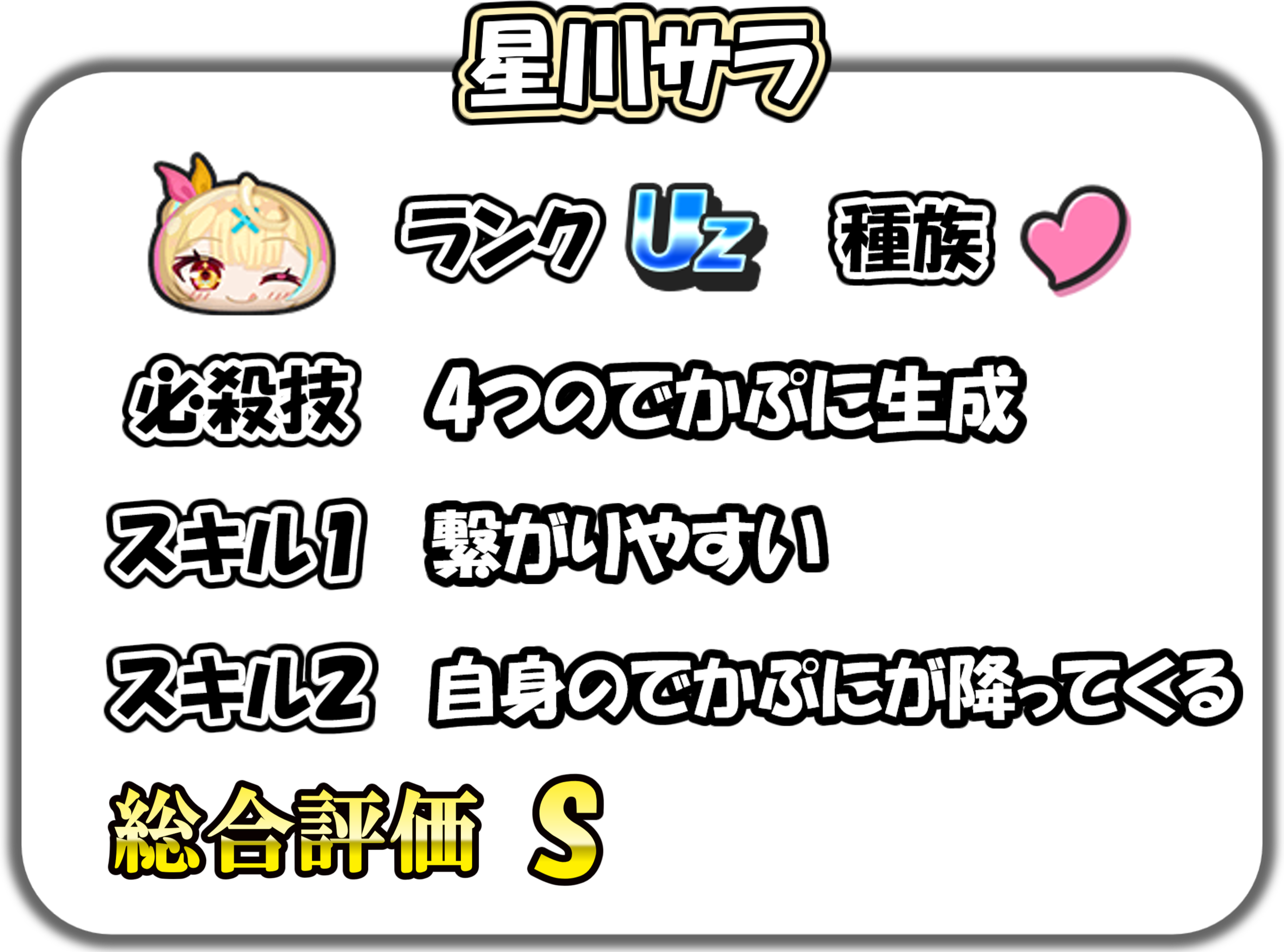 星川サラの解説