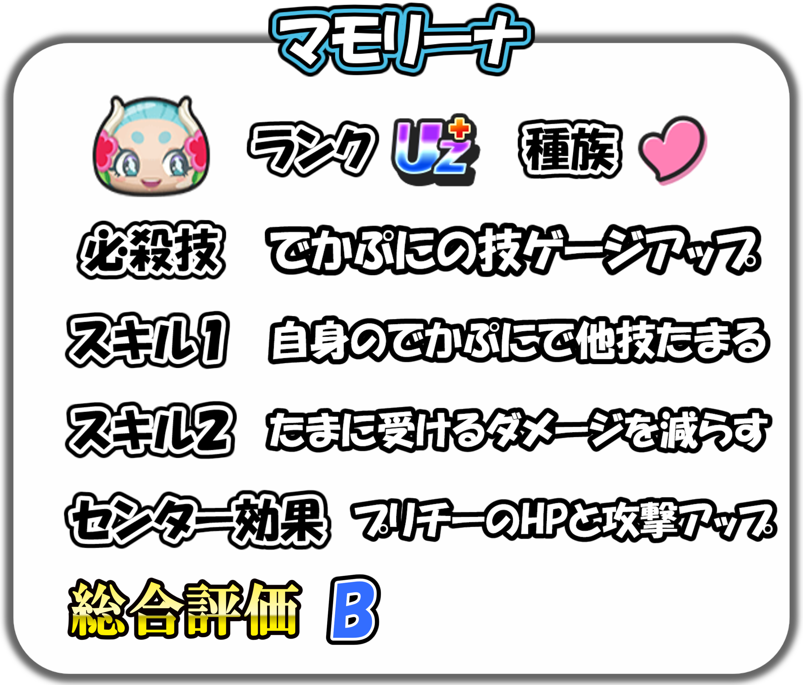 マモリーナの解説