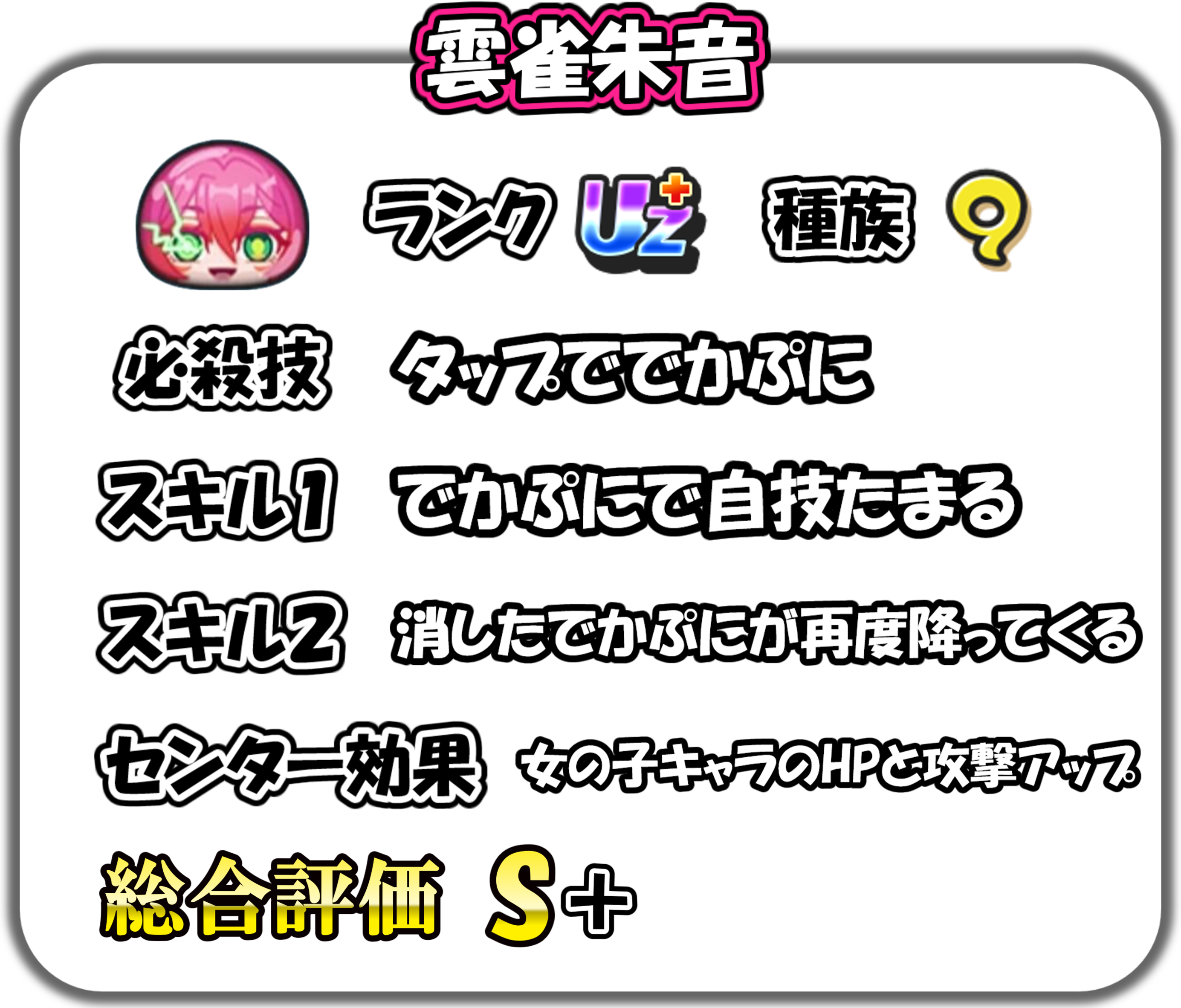 雲雀朱音の解説