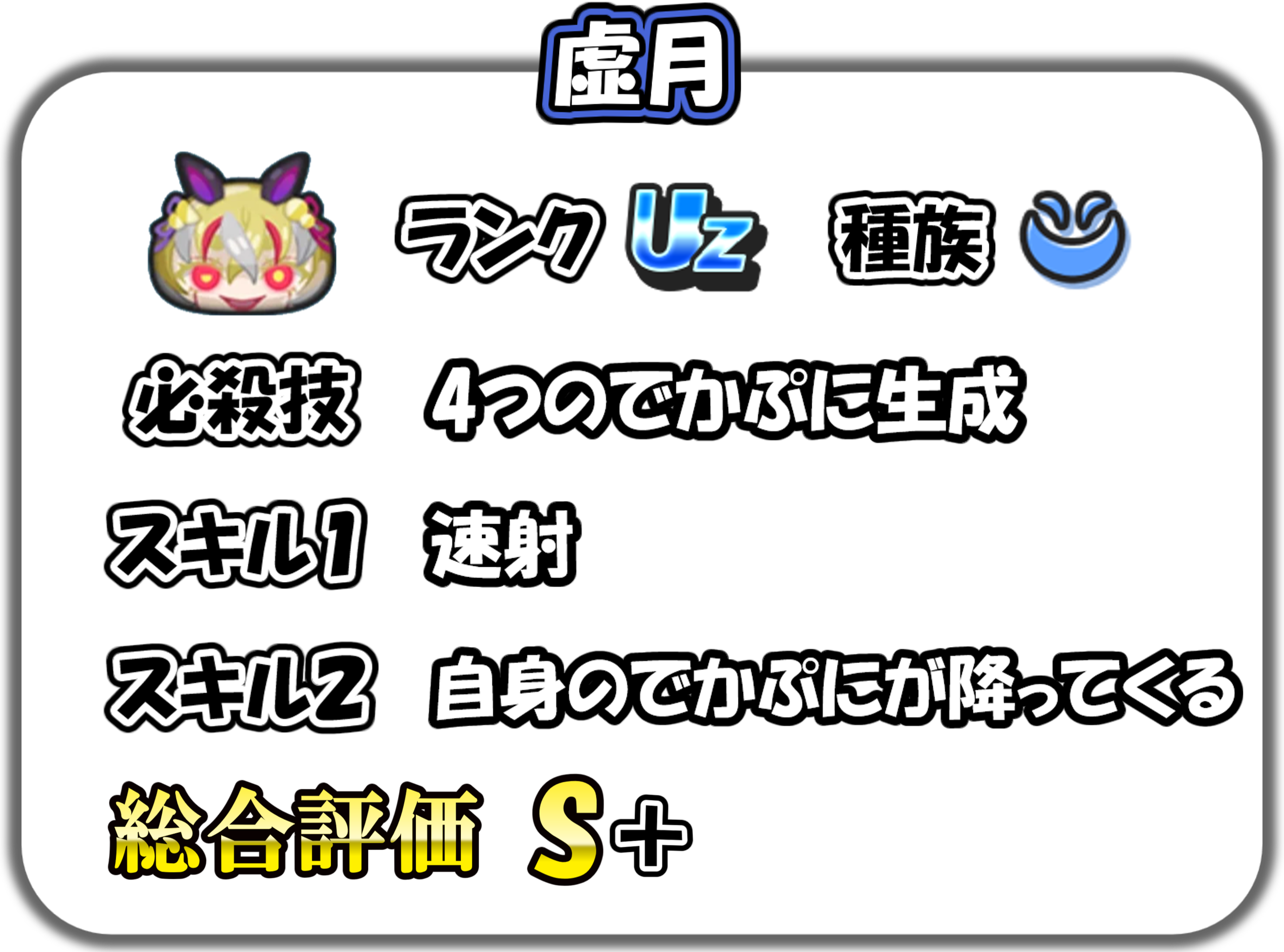 虚月の解説