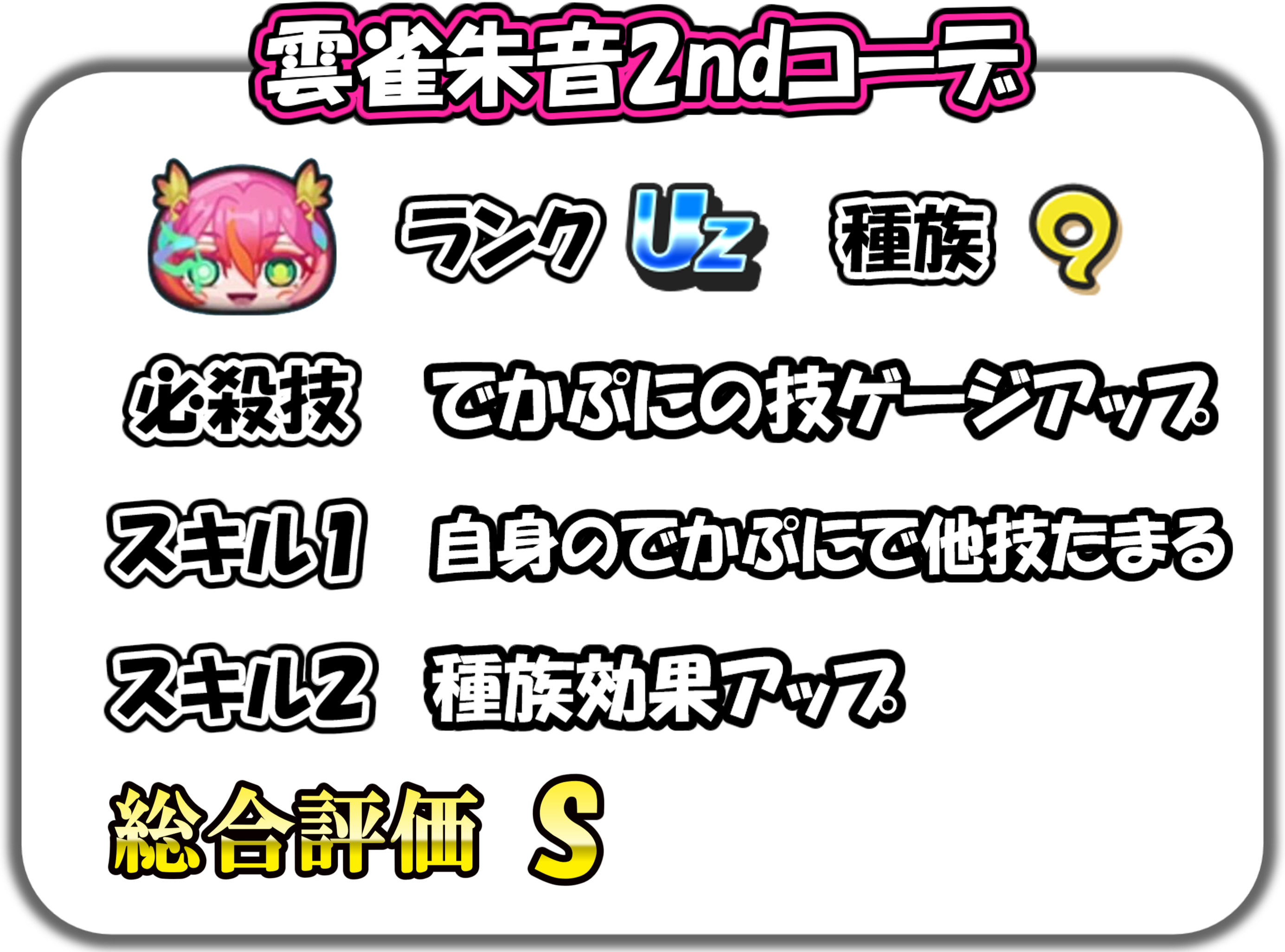 雲雀朱音2ndコーデの解説