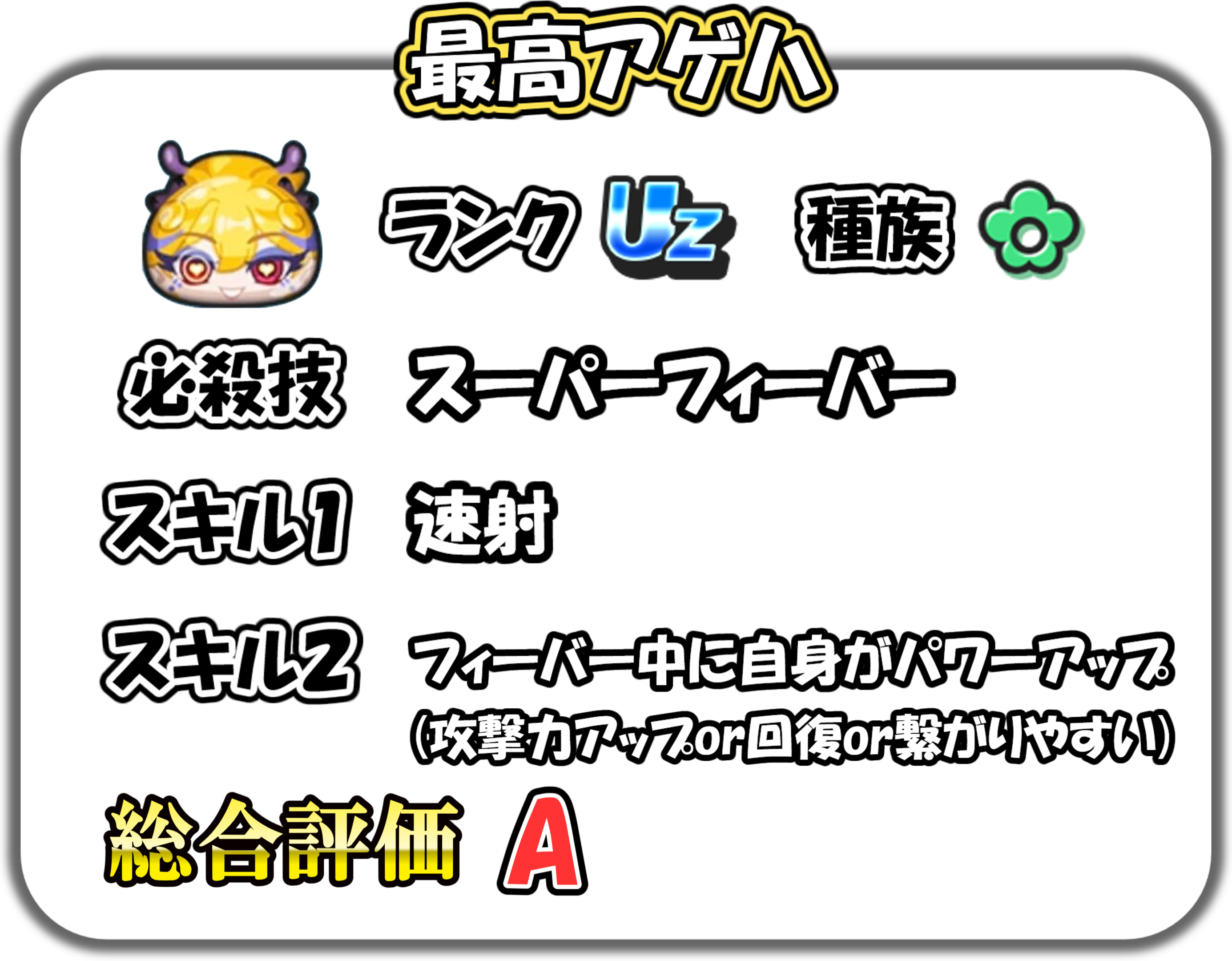最高アゲハの解説