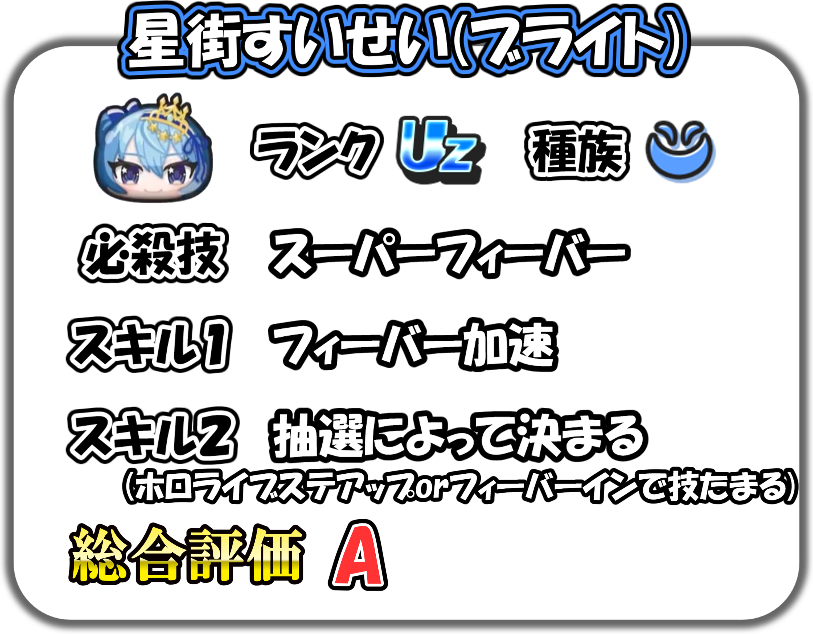 星街すいせい(ブライト)の解説
