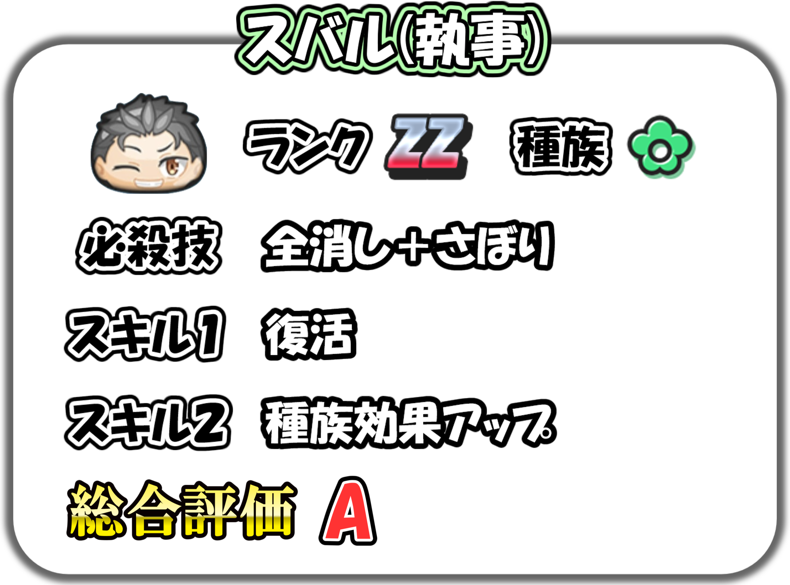 スバル(執事)の解説