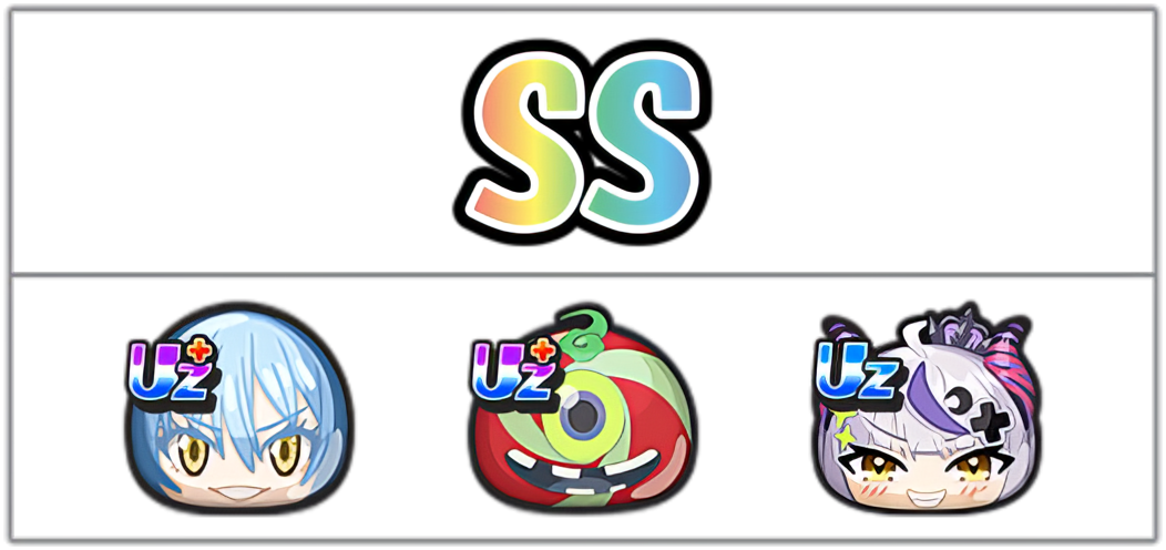 ブキミー最強ランキングSSのキャラ