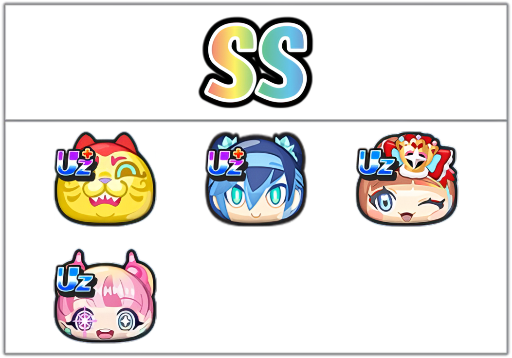 プリチー最強ランキングSSのキャラ