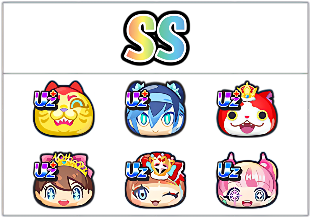 プリチー最強ランキングSSのキャラ