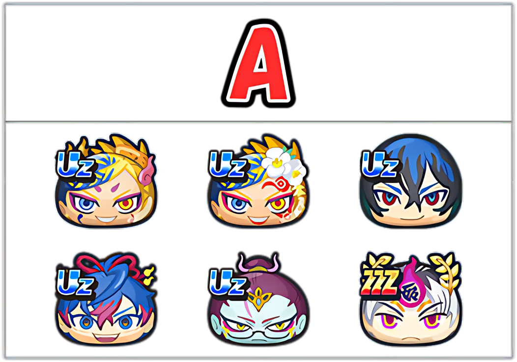 エンマ最強ランキングAのキャラ