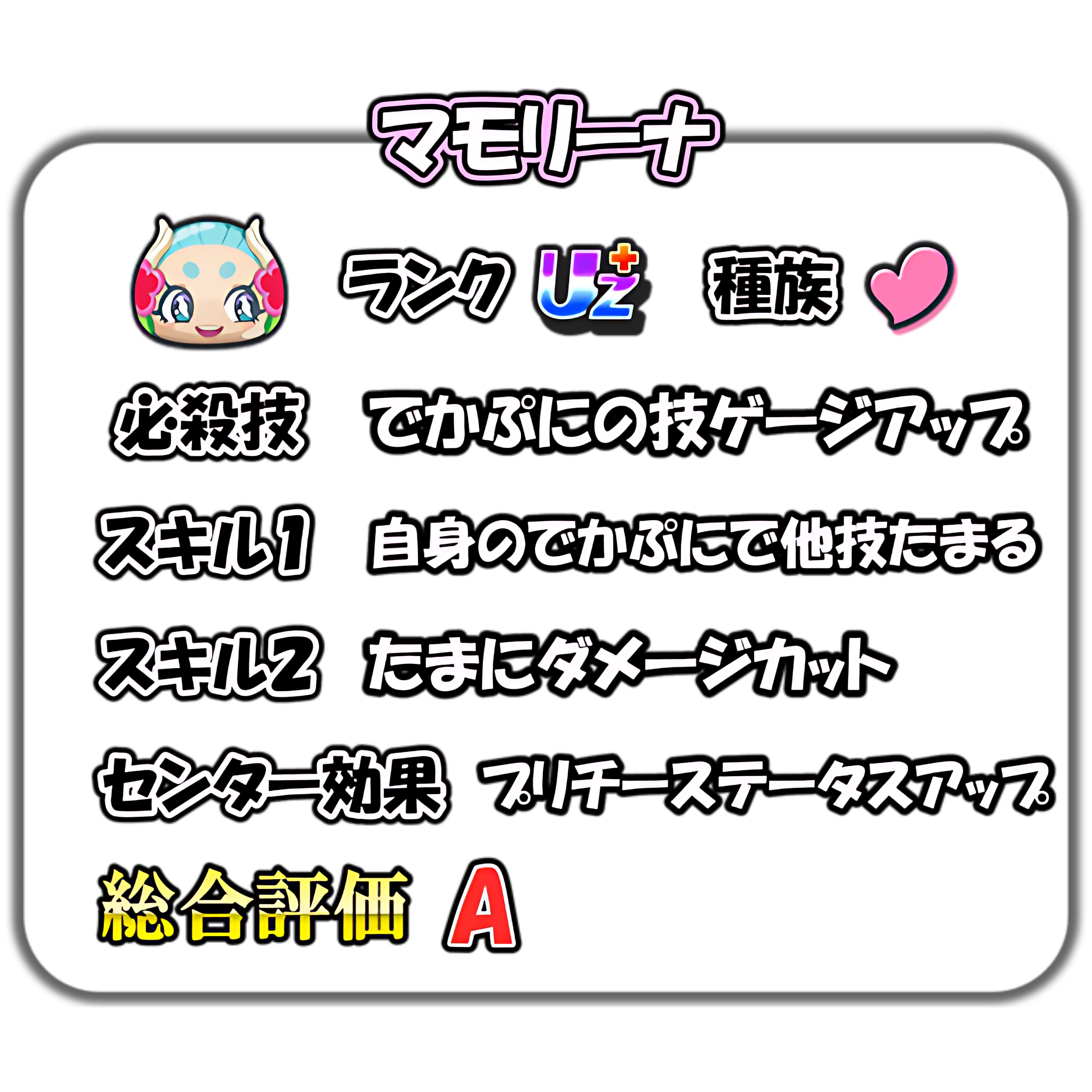 マモリーナの解説