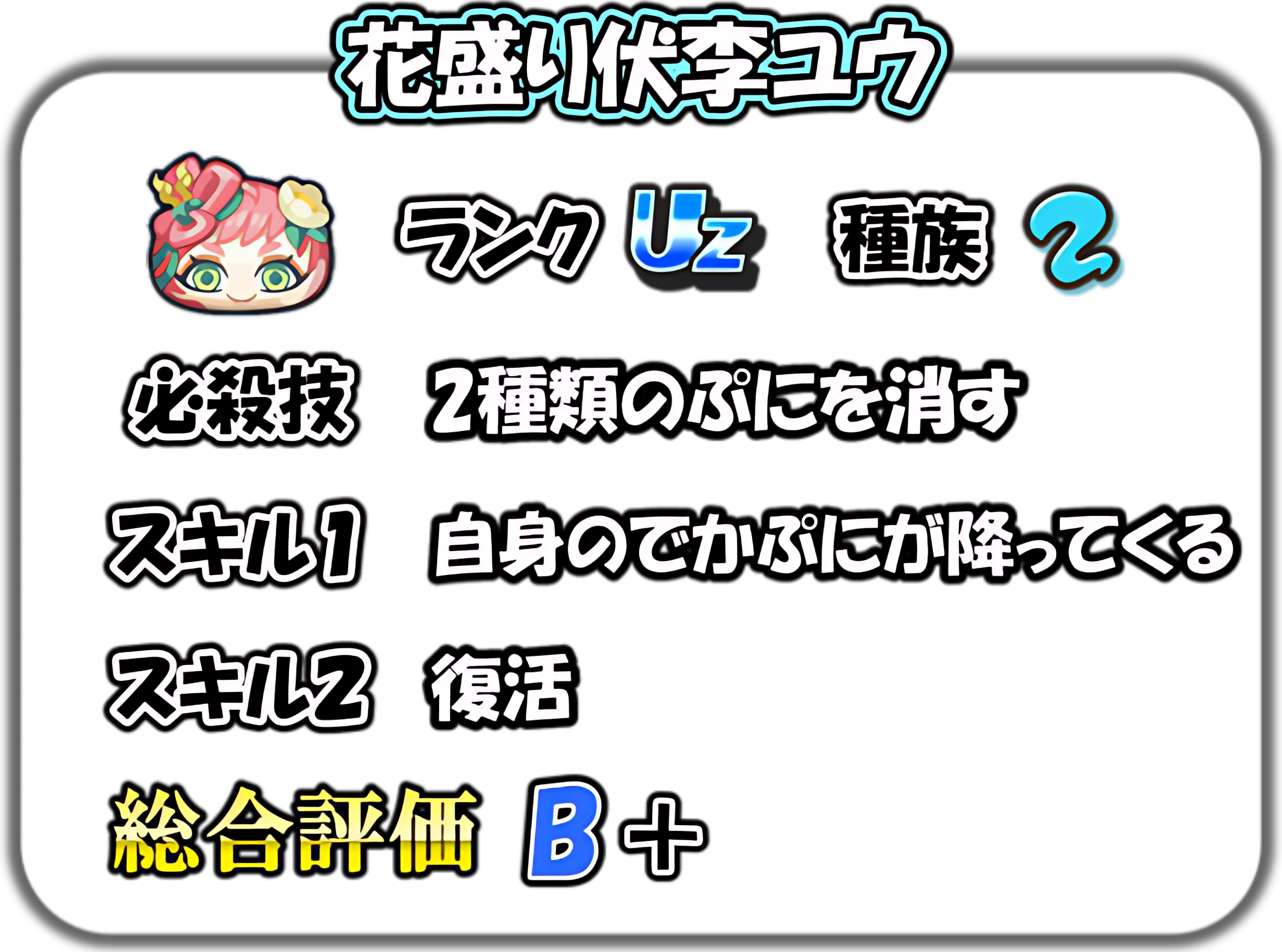 花盛り伏李ユウの解説