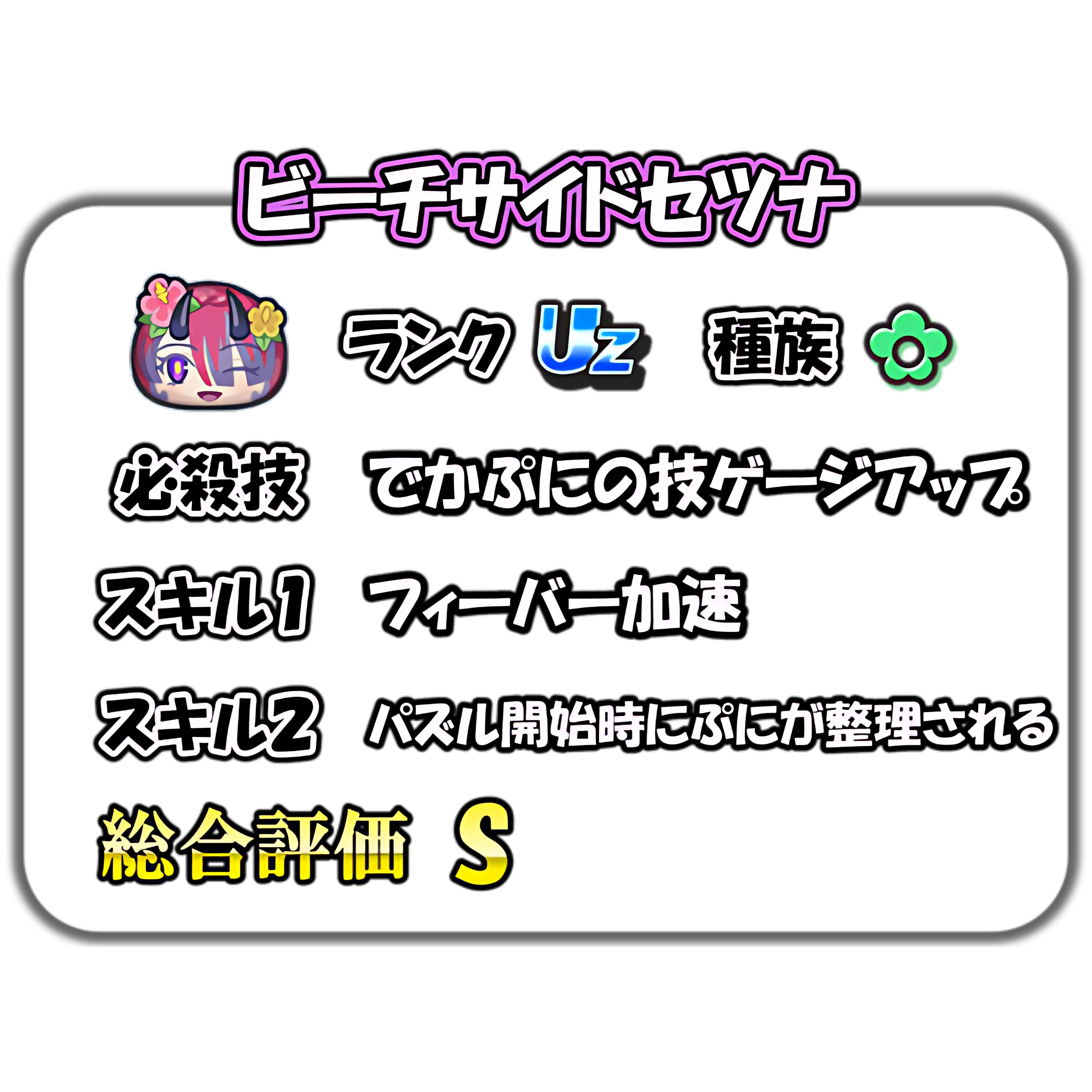 ビーチサイドセツナの解説