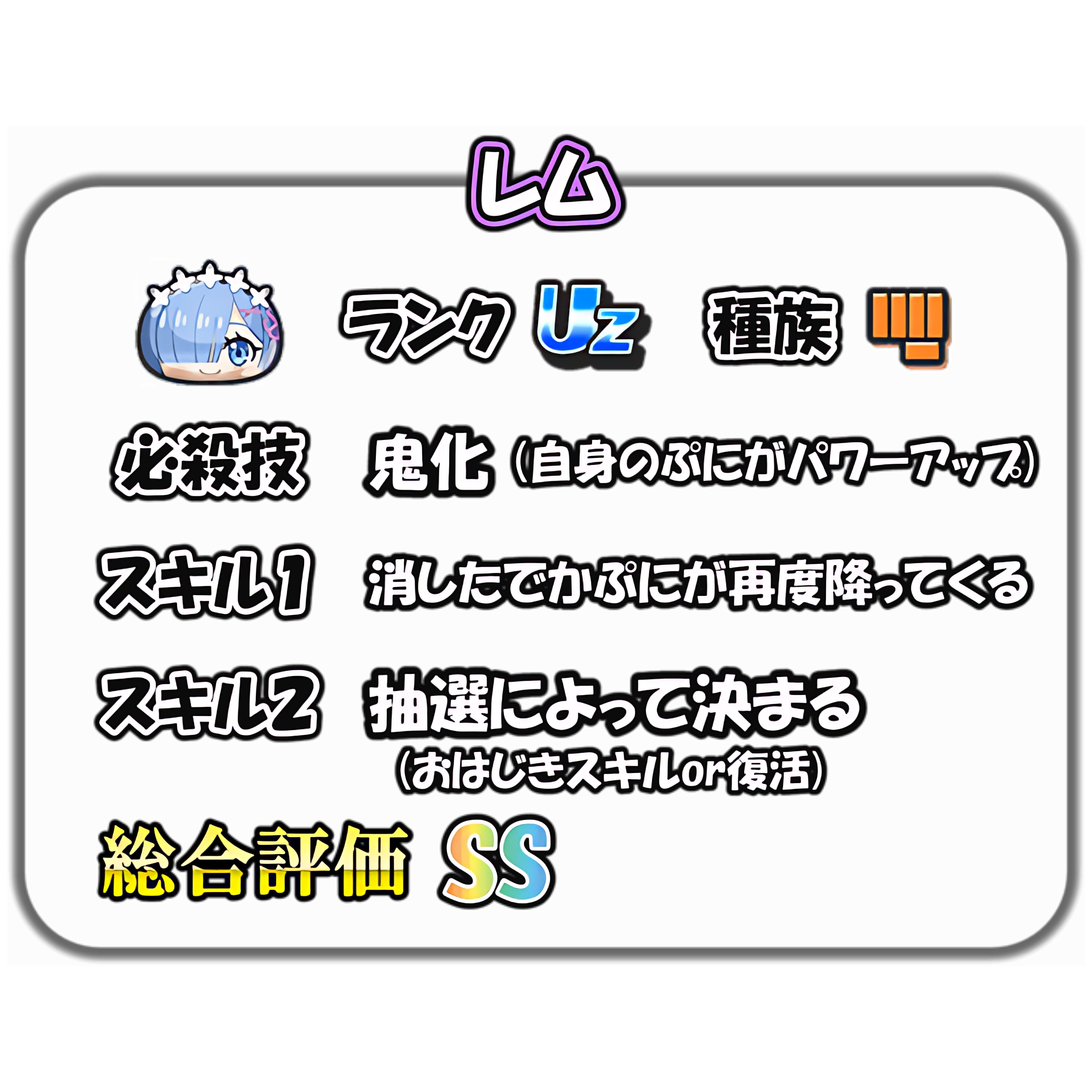 レムの解説