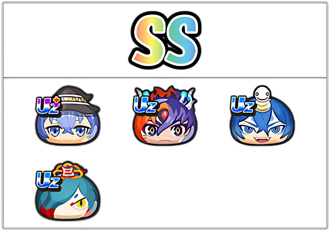 ニョロロン最強ランキングSSのキャラ