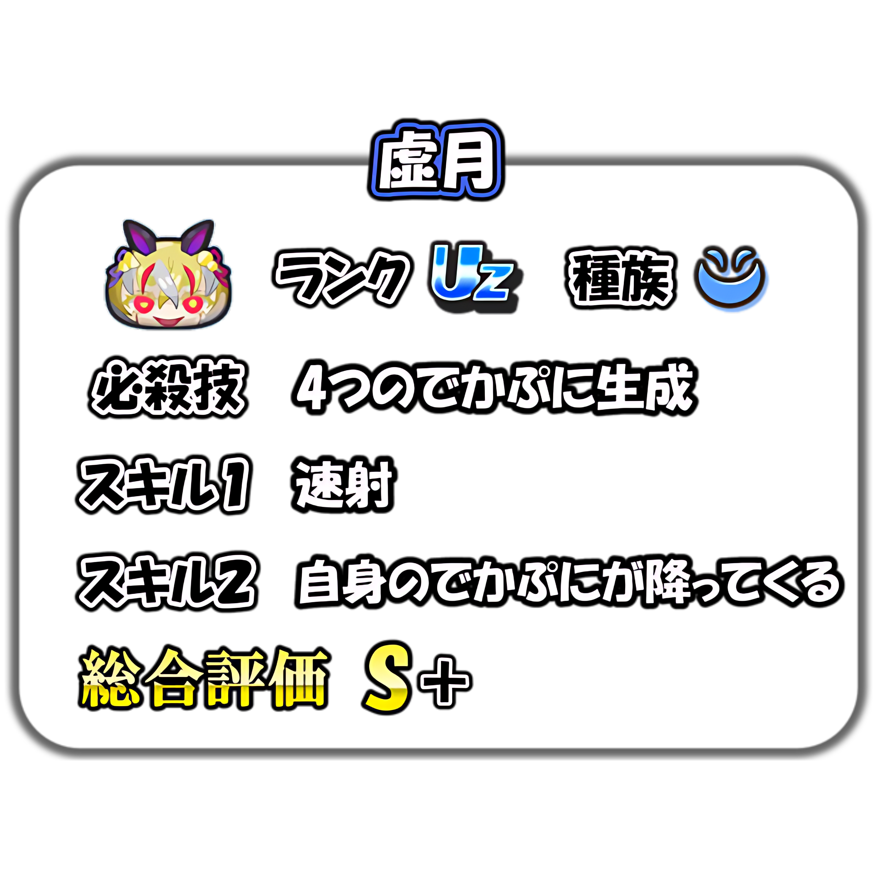 虚月の解説