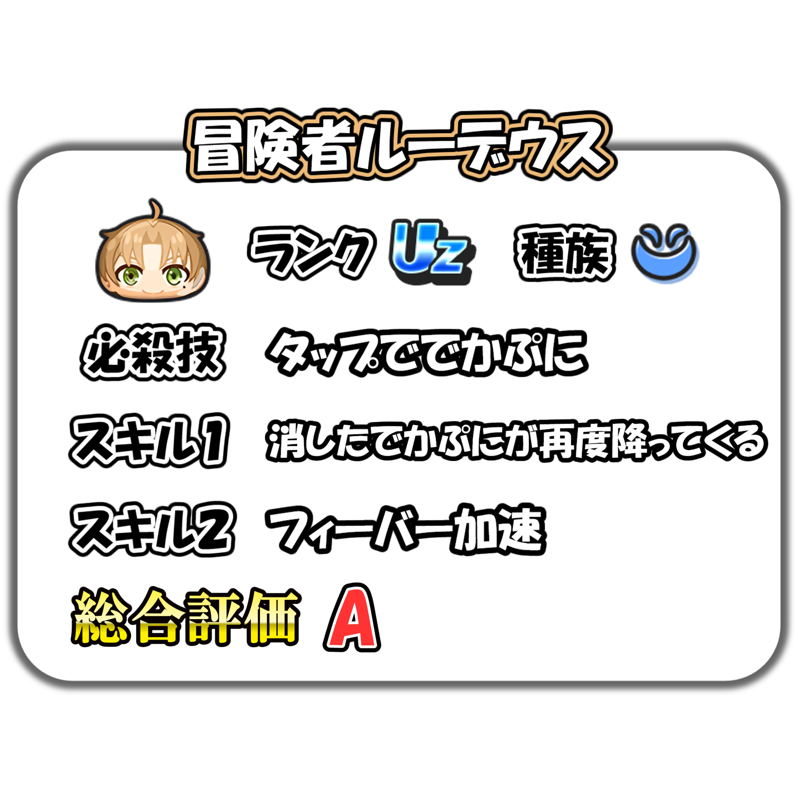 冒険者ルーデウスの解説