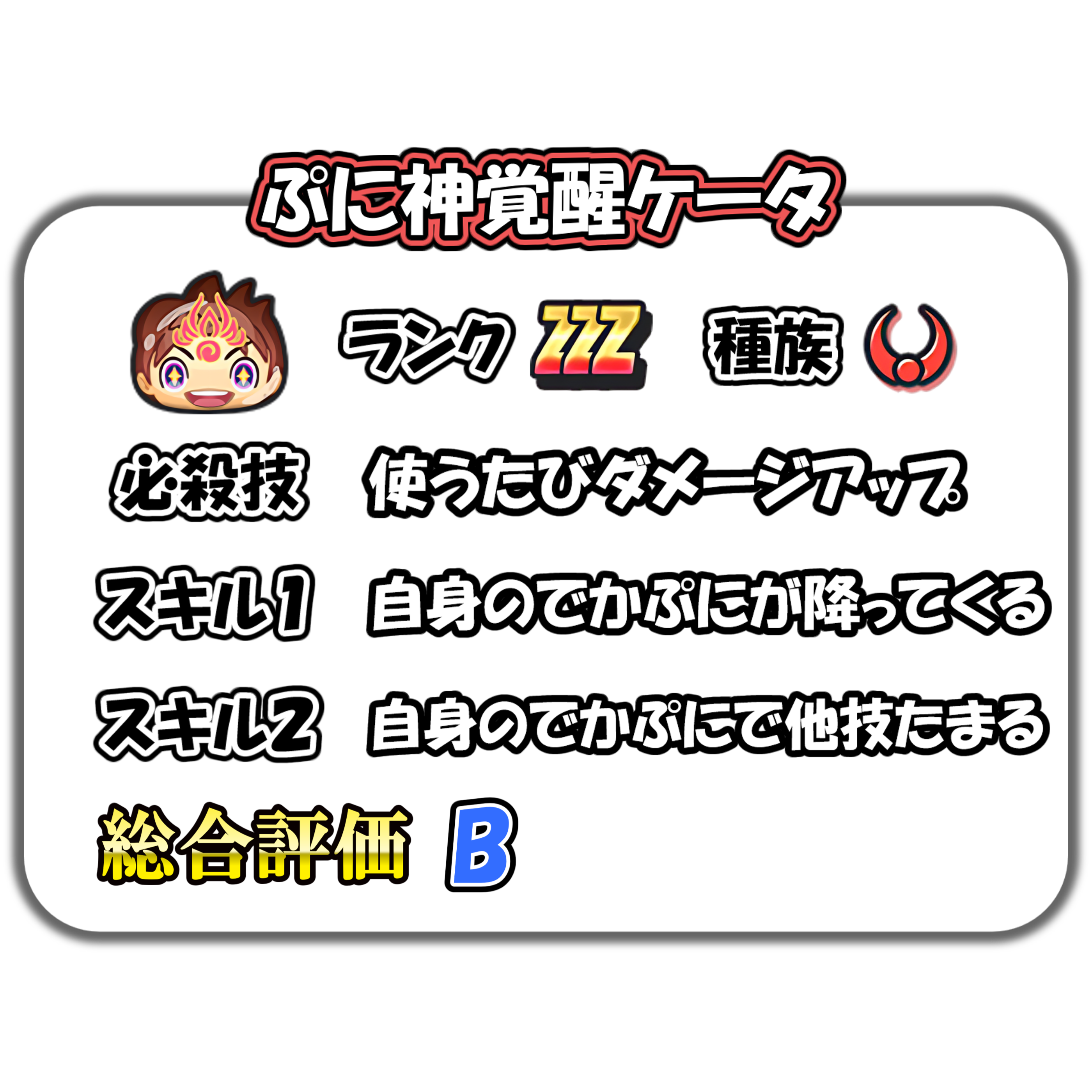 ぷに神覚醒ケータの解説