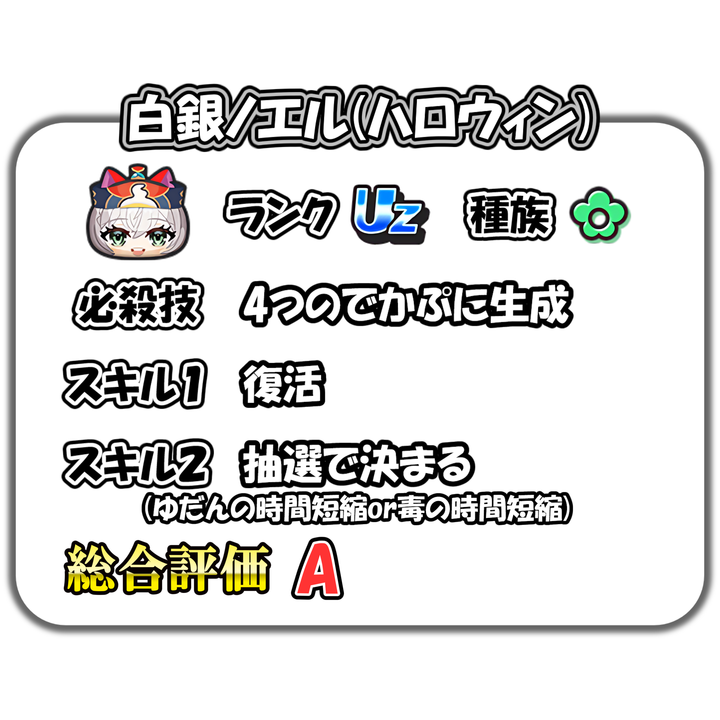 白銀ノエル(ハロウィン)の解説