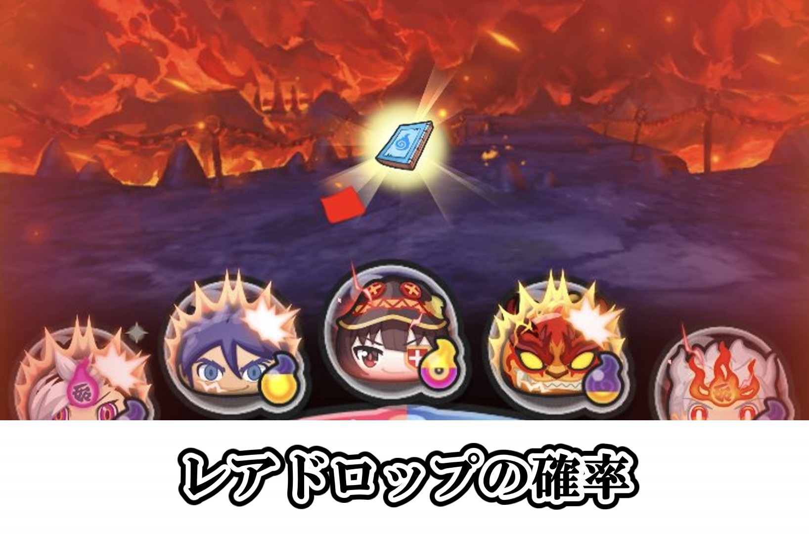 レアドロップの確率