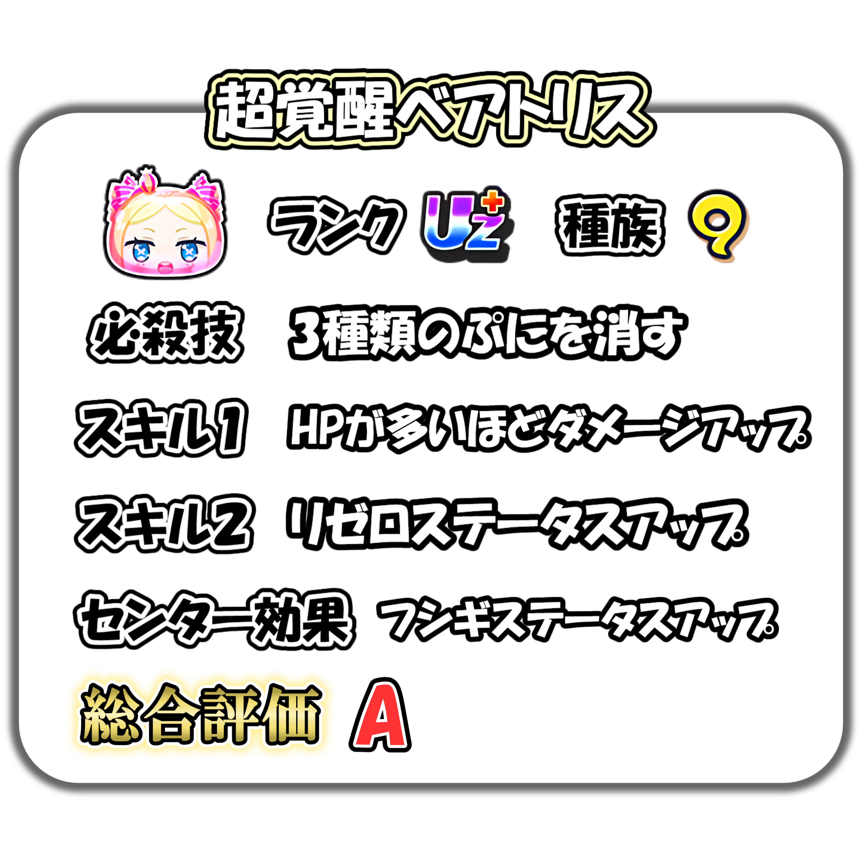 超覚醒ベアトリスの解説